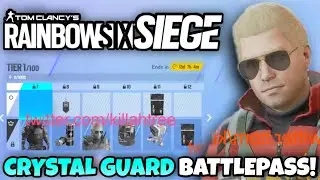 New Crystal Guard Battlepass! Rainbow Six Siege