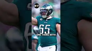 Lane Johnson is an athletic FREAK #eagles #nfl