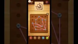 Line Puzzle String Art Ginkgo Level 2 Solution Walkthrough Gameplay