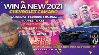 💥🎥 LIVE: 2/19/22 Camaro Giveaway at 1960 Bingo $200 Total Win