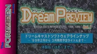 Dream Preview Vol. 1 - SEGA Dreamcast Demo Disc