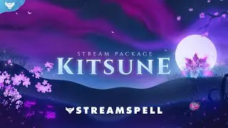 StreamSpell | Kitsune Stream Package │ Twitch Overlays for OBS Studio, Streamlabs
