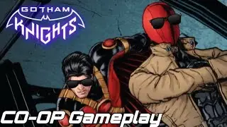 Gotham Knights Redhood and Robin Co-op GAMEPLAY! #gothamknights #gameplay