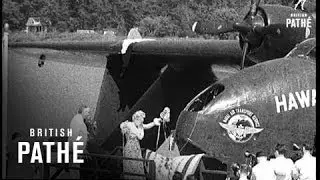 Mammoth Flying Boat Lasts 14 Days (1945)