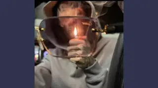 Behind the glass
