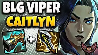 Caitlyn vs Hwei ADC [ BLG Viper ] Patch 25.24 Ranked Korea ✅