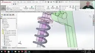 Animação  de Molas no SolidWorks