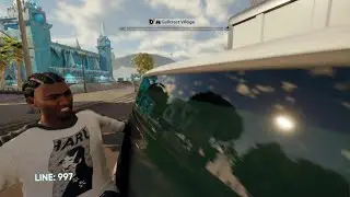SKATER GETS HIT BY TRUCK