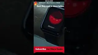 Realme Smart Watch 2 Pro Best Smart Watch with  GPS, 14-Day Battery, SpO2 , IP68, HD Display #Shorts