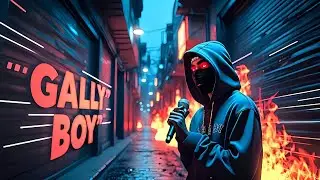 Gelly Boy &ndash; AI Generated Desi Hip Hop | Struggle to Stardom | Hindi Rap 2025