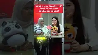 Apa?! Umur 73 masih belajar Bahasa Mandarin?!