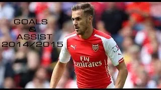Aaron Ramsey ● All Goals & Assists for Arsenal ● 2014/2015