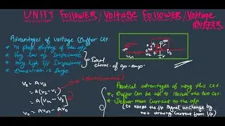 UNITY FOLLOWER| VOLTAGE FOLLOWER| VOLTAGE BUFFER-OP-AMP