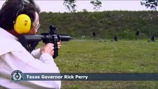 Texas Governor Rick Perry Introduces the Texas International Firearms Festival