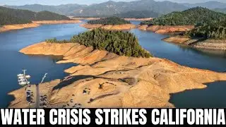 California Struck By Water Crisis as Supply Drops With 23%