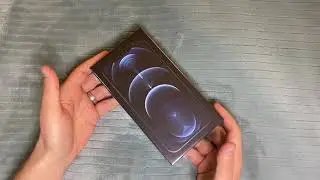 iPhone 12 Pro Max Blue 256gb Unlocked from Apple - Unboxing