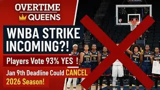 WNBA STRIKE INCOMING?! Players Vote 93% YES - Jan 9th Deadline Could CANCEL 2026 Season!