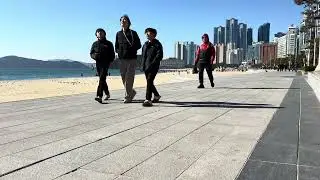 January day in Busan, South Korea