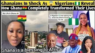 Жители Ганы🇬🇭 в шоке: нигерийцы🇳🇬 рассказывают, как Гана🇬🇭 полностью изменила их жизнь.