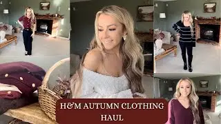 H&M AUTUMN CLOTHING HAUL & TRY ON | MULBERRY & CHOCOLATE TONES | CASUAL COSY OUTFITS