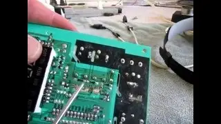 REPARACION DE UNA TARGETA  DE MICROHONDAS NO ENSIENDE RIVAL (RGST902