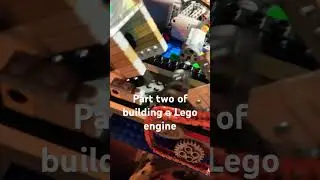 Part two of building a Lego engine #music #rap #automobile #legosportscar #legoracers #legovehicle