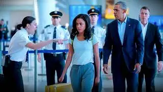 Airport Staff Kicked Out Sasha Obama, But Regretted Everything When Her Father Barack Obama Arrived