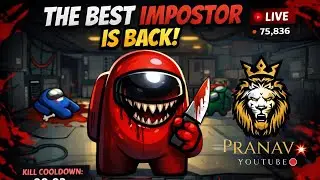 🔴Among us game khelega ? 😎 | The best imposter is back !!😁 | LIVE GAMEPLAY 🔥