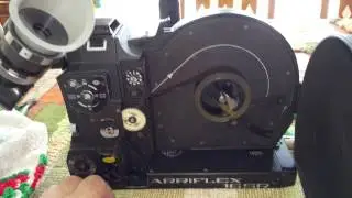 Arri SR: Test run & scratch test after new belt.