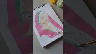 Every face tells a story 🌸 #art #shorts #drawing
