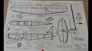 PT 19 Balsa Model Build   1 Intro and fuselage