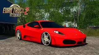 Ferrari F430 Car Mod in Euro Truck Simulator 2