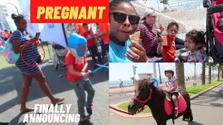 SURPRISE SHE IS PREGNANT || BABY NUMBER 3 || INTERRACIAL FAMILY VLOG