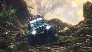 Stranded in Enchanted Forest | Nissan Patrol to the rescue | RC Crawler Adventure 