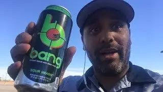 VPX Sports BANG Energy Drink Product Review (Sour Heads)