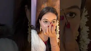 South Indian bindi style🪷🦢 #bindihacks #suhanasingh i