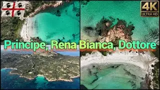 🇮🇹 Spiaggie del Principe, Rena Bianca, Dottore #sardaigne #sardinia #sardegna #drone #winter #dji 🇮🇹