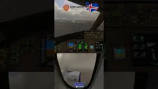 BIKF Landing B777 #msfs #Keflavik #landing #boeing