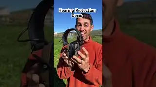 Hearing Protection Demonstration! #prohear #hunting #shooting #hunt #shoot #earprotection