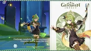 Genshin Impact Collei Character Trail Gameplay