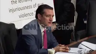 SEN GUN VIOLENCE HRG-CRUZ-SCARY LOOKING GUNS