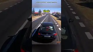 Driver Brake Checks Semi Truck & Regrets It!