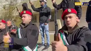 انطلاق موكب تشييع الشـ ـهيد الشيخ سليمان الهذالين
