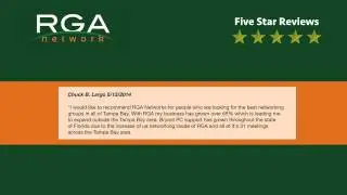 RGA Network - REVIEWS - Tampa Bay Professional Networking Company Reviews
