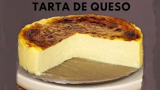 Cheesecake Basque 🧀 | Tarta de Queso San Sebasti&aacute;n, Cr&eacute;meux et Fondant . Meilleure recette