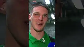 Declan Rice after playing his last game for Republic of Ireland #Shorts