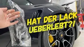 PPF Folie direkt zerbombt! Sinnvoll für Sportwagen? Porsche 992 Turbo S // Paddy poliert VLOG