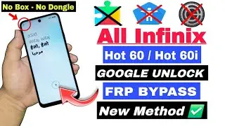 Infinix Hot 60/ Hot 60i : GOOGLE/FRP BYPASS | ANDROID 15 Update - 100% Working New Method (2026)