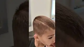 He Cut His Own Hair On Accident! #familyfun #youtubekids #kidsvideo #tiktok