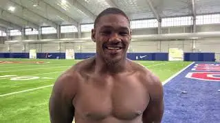 SMU RB Tre Siggers talks fall camp, push for a championship